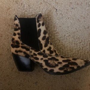 Matisse Snow Leopard Booties